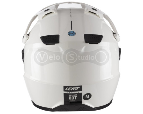 Мотошлем LEATT ADV 7.5 Adventure Helmet + Goggle [White], XL