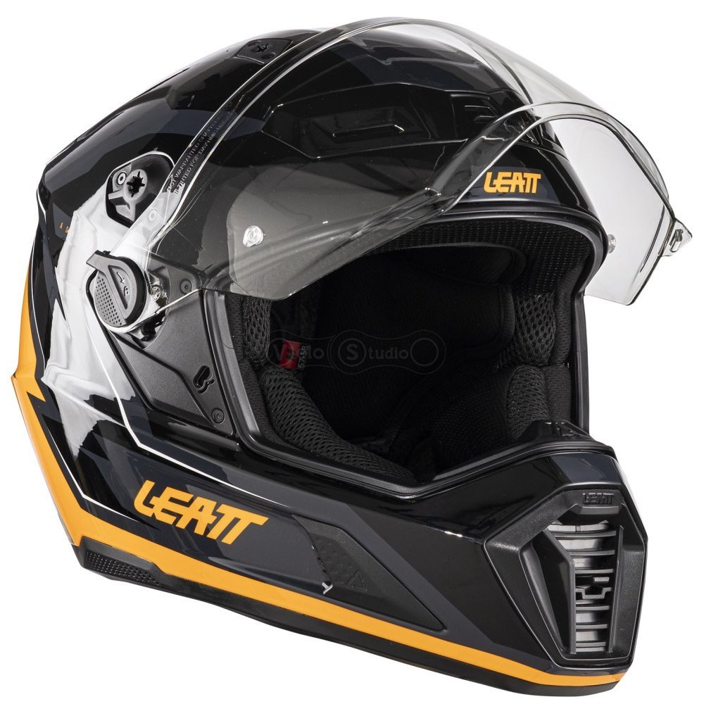 Мотошлем LEATT ADV 7.5 Adventure Helmet + Goggle [Orange], M