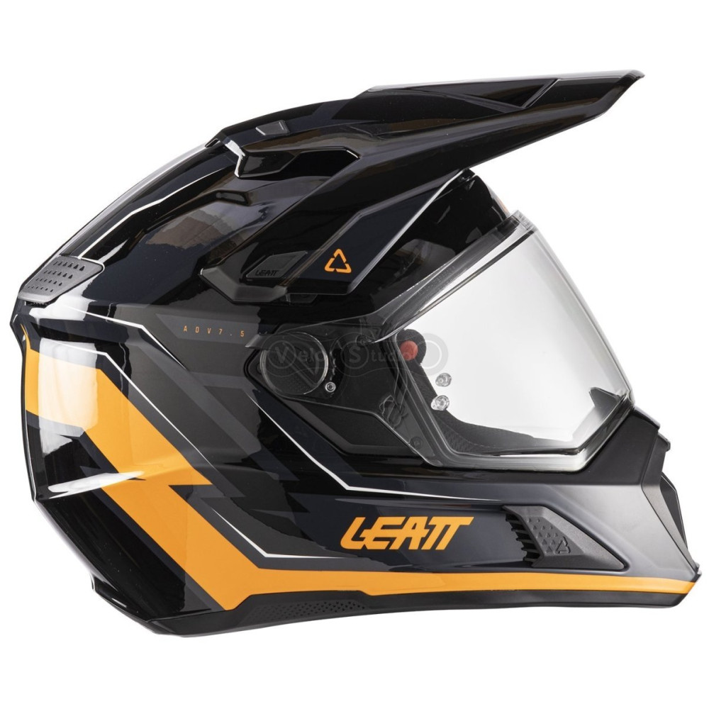 Мотошлем LEATT ADV 7.5 Adventure Helmet + Goggle [Orange], M