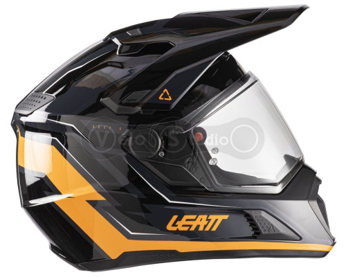 Мотошлем LEATT ADV 7.5 Adventure Helmet + Goggle [Orange], M