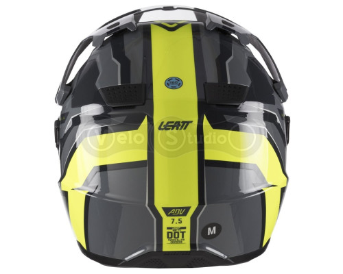 Мотошлем LEATT ADV 7.5 Adventure Helmet + Goggle [Hi-Viz], M