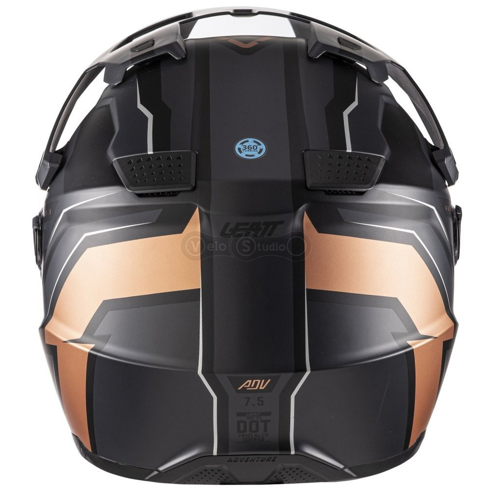 Мотошлем LEATT ADV 7.5 Adventure Helmet + Goggle [Bronze], M
