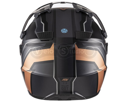 Мотошлем LEATT ADV 7.5 Adventure Helmet + Goggle [Bronze], M