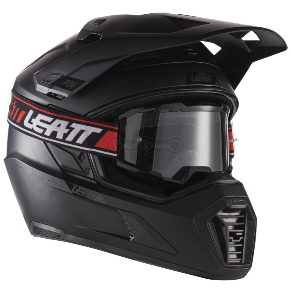 Мотошлем LEATT ADV 7.5 Adventure Helmet + Goggle [Black], S