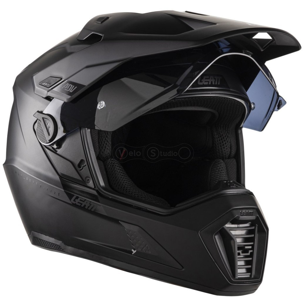 Мотошлем LEATT ADV 7.5 Adventure Helmet + Goggle [Black], S