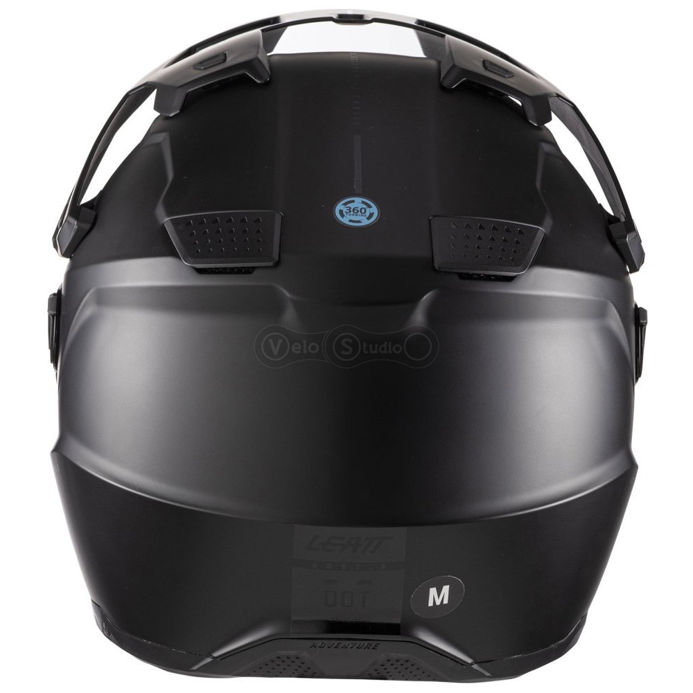 Мотошлем LEATT ADV 7.5 Adventure Helmet + Goggle [Black], S