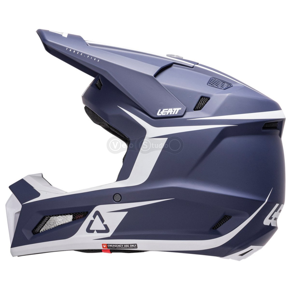 Дитячий мотошолом LEATT Moto 3.5 JR Helmet + Goggle Vizion 2.5 [Blue], YM