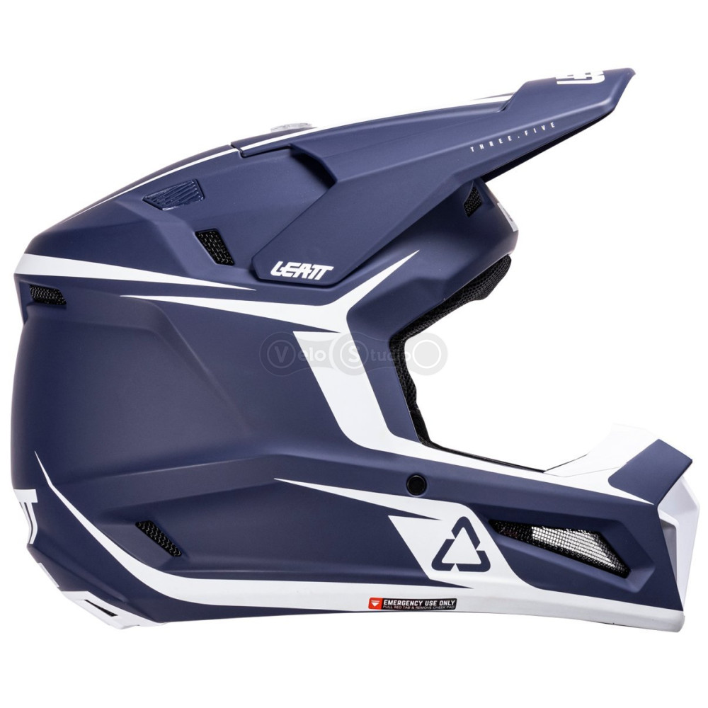 Дитячий мотошолом LEATT Moto 3.5 JR Helmet + Goggle Vizion 2.5 [Blue], YM