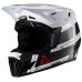 Мотошлем LEATT Moto 9.5 Carbon Helmet + Goggle Velocity Iriz 6.5 [White], M