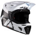 Мотошлем LEATT Moto 9.5 Carbon Helmet + Goggle Velocity Iriz 6.5 [White], M