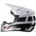 Мотошлем LEATT Moto 9.5 Carbon Helmet + Goggle Velocity Iriz 6.5 [White], M