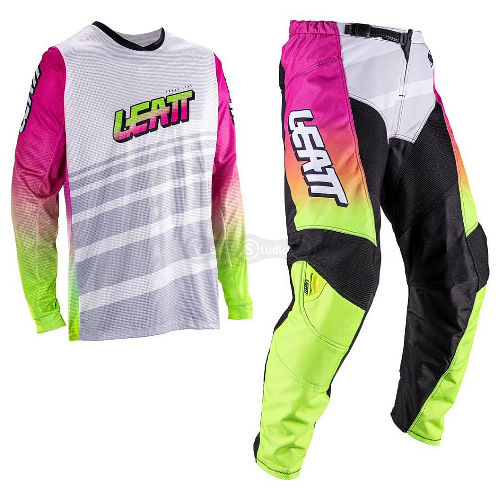 Детский комплект LEATT Ride Kit 3.5 Junior [Retro Pink], 22/Small