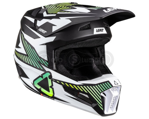 Мотошолом LEATT Moto 3.5 Helmet + Goggle Vizion 3.5 [Storm Teal], XS