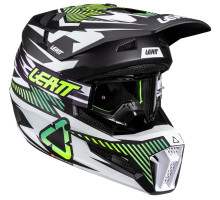 Мотошолом LEATT Moto 3.5 Helmet + Goggle Vizion 3.5 [Storm Teal], XS