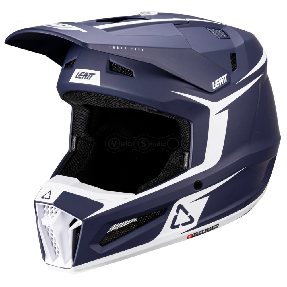 Мотошолом LEATT Moto 3.5 Helmet + Goggle Vizion 3.5 [Blue], M