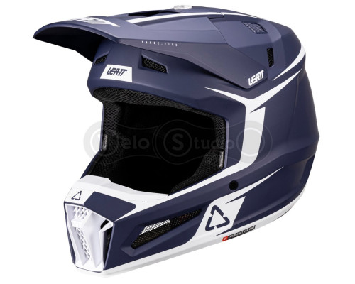 Мотошолом LEATT Moto 3.5 Helmet + Goggle Vizion 3.5 [Blue], S