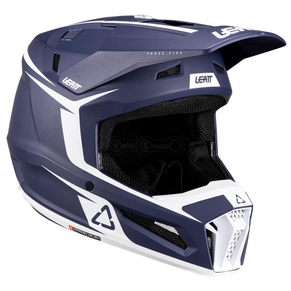 Мотошолом LEATT Moto 3.5 Helmet + Goggle Vizion 3.5 [Blue], M
