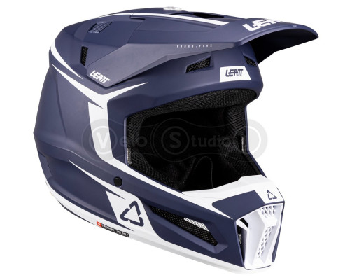 Мотошолом LEATT Moto 3.5 Helmet + Goggle Vizion 3.5 [Blue], S