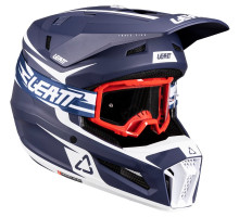 Мотошолом LEATT Moto 3.5 Helmet + Goggle Vizion 3.5 [Blue], S
