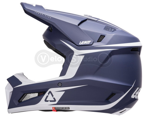 Мотошолом LEATT Moto 3.5 Helmet + Goggle Vizion 3.5 [Blue], S