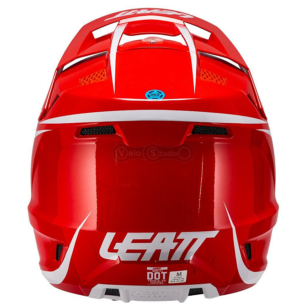 Мотошлем LEATT Moto 3.5 Helmet + Goggle Vizion 3.5 [Red1], XS