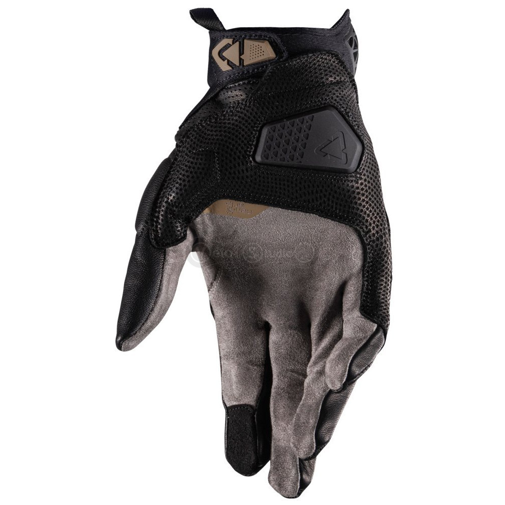 Шкіряні рукавички LEATT 8.5 X-Flow Adventure Short Glove [Stealth], M (9)