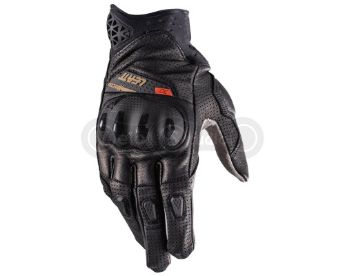 Кожаные перчатки LEATT 8.5 X-Flow Adventure Short Glove [Stealth], L (10)