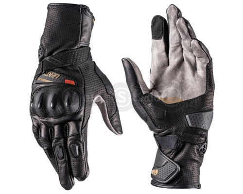 Кожаные мотоперчатки LEATT 8.5 X-Flow Adventure Glove [Stealth], M (9)