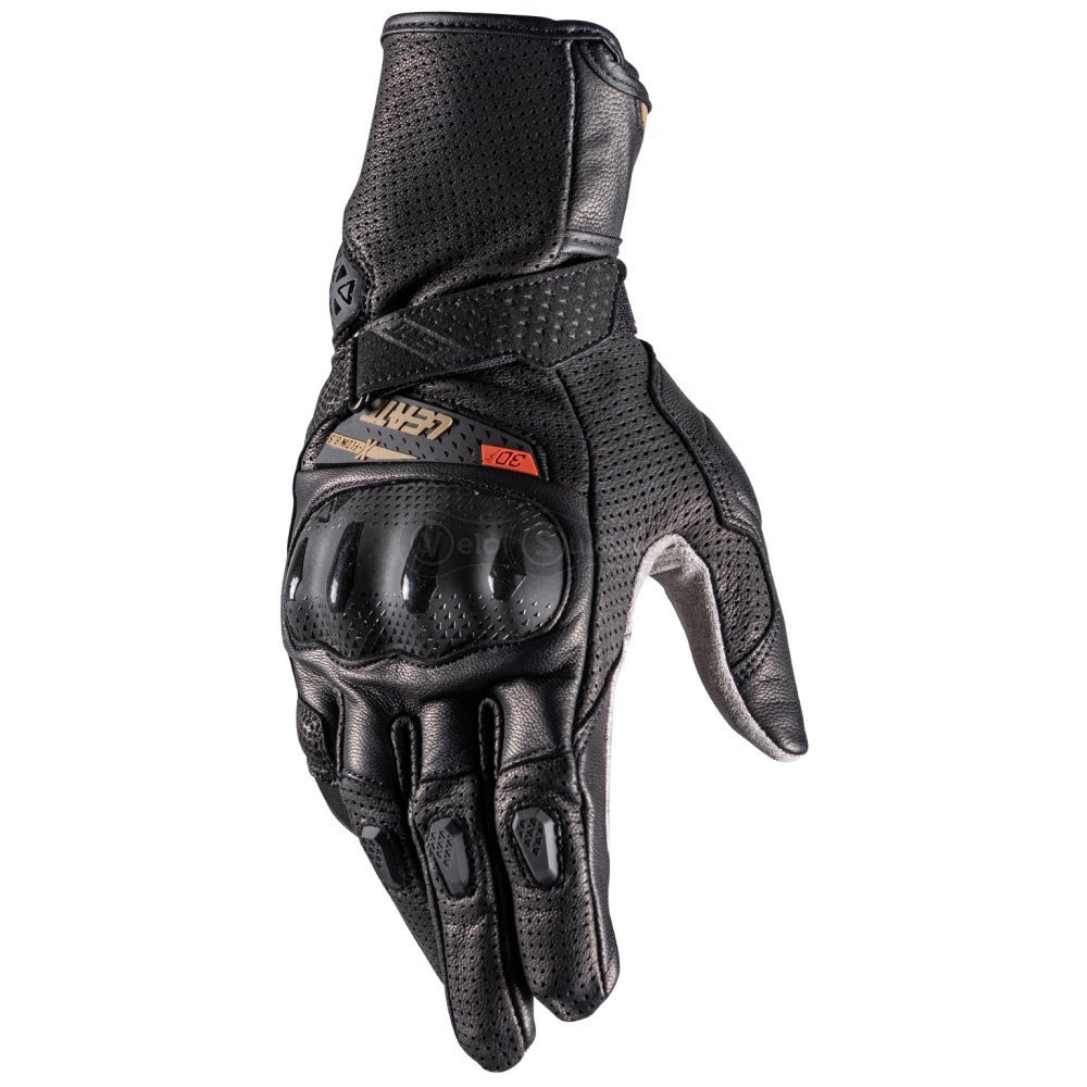 Кожаные мото перчатки LEATT 8.5 X-Flow Adventure Glove [Stealth], M (9)