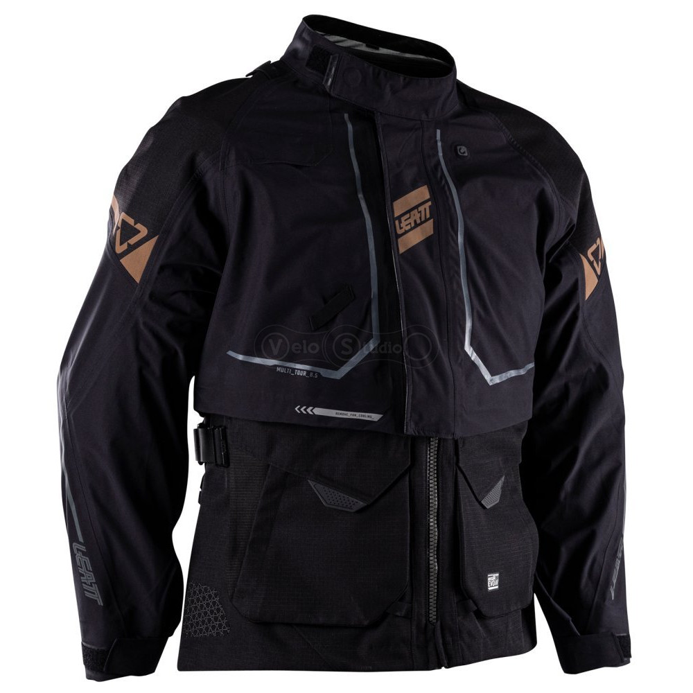 Мотокуртка LEATT 8.5 MultiTour Adventure Jacket [Stealth], M