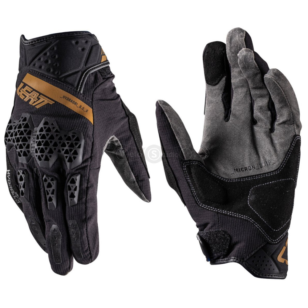 Рукавички водостійкі LEATT 6.5 HydraDri Adventure Short Glove [Stealth], M (9)