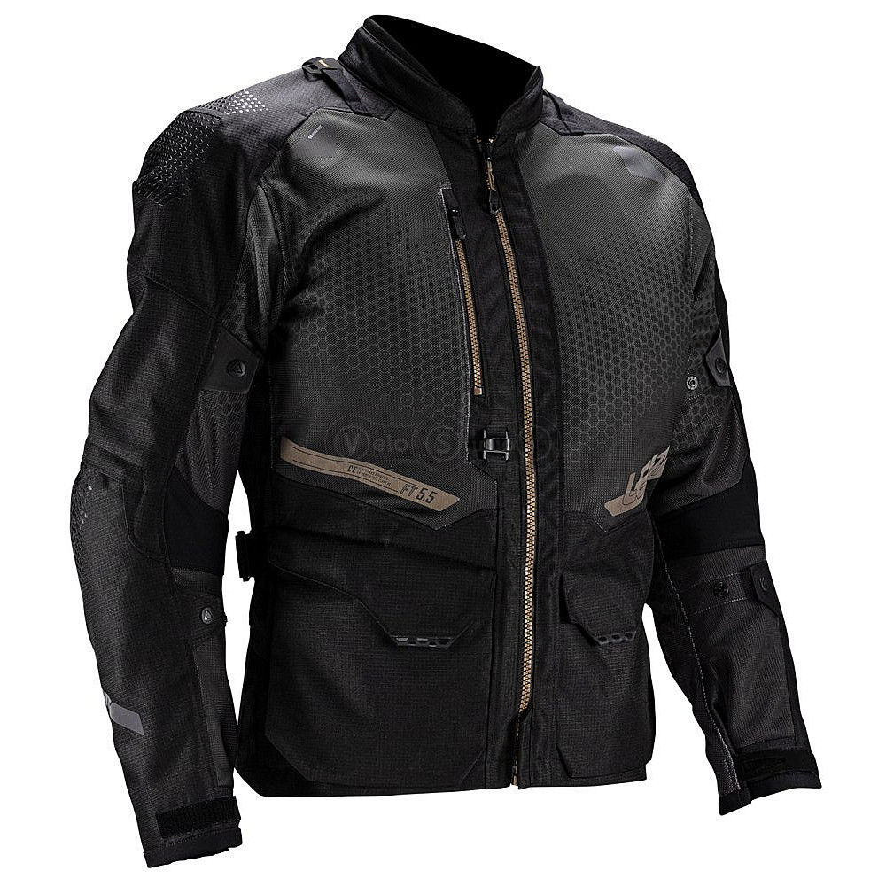 Мотокуртка LEATT 5.5 FlowTour Adventure Jacket [Stealth], L
