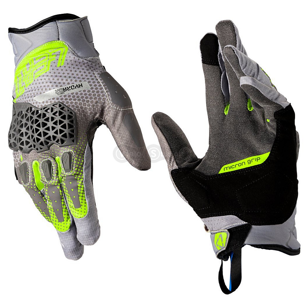 Водостойкие перчатки LEATT 5.5 HydraDri Adventure Short Glove [Hi-Viz], M (9)
