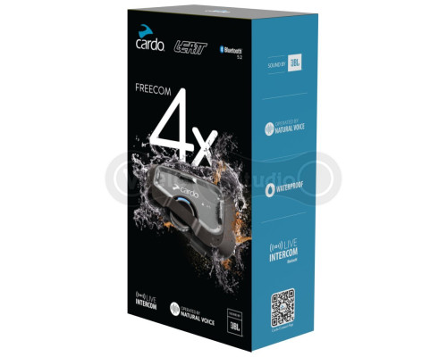 Мотогарнитура LEATT Freecom 4X Kit Duo - Cardo® (до 4 человек)