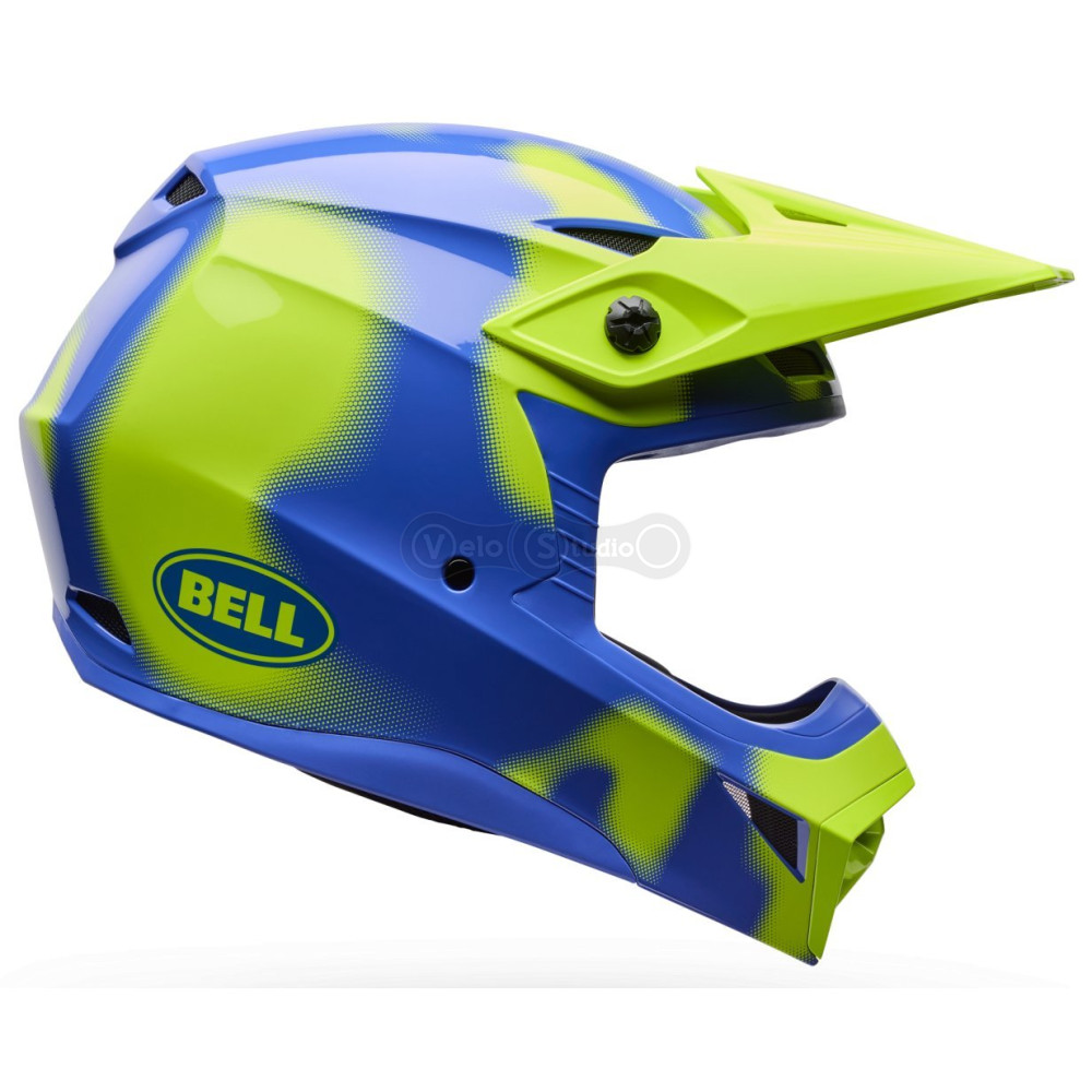 Мотошлем BELL MX-10 Mips Helmet - CAMO [Flo Yellow], M