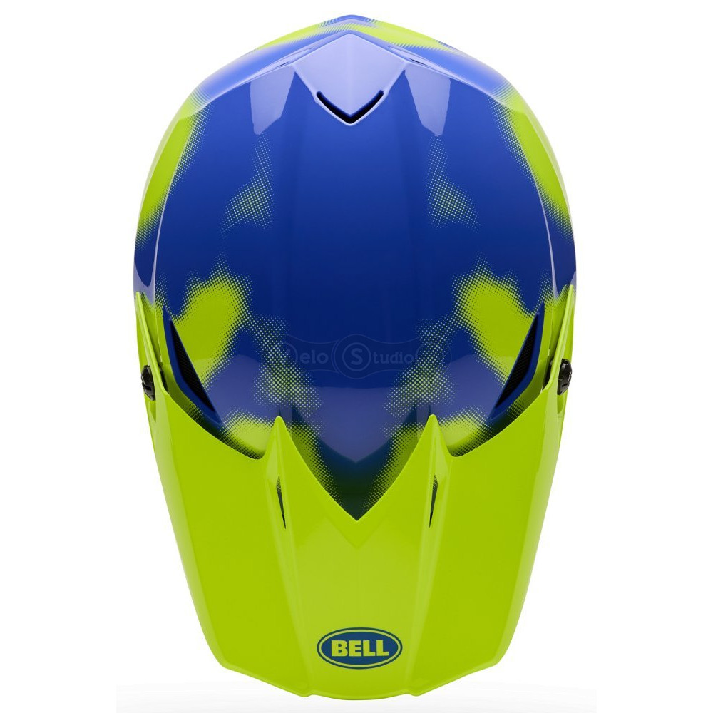 Мотошлем BELL MX-10 Mips Helmet - CAMO [Flo Yellow], M