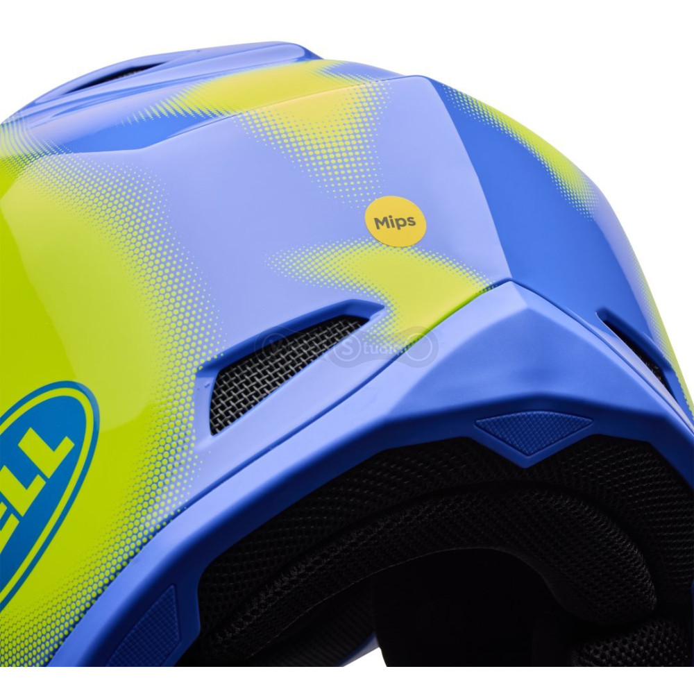 Мотошлем BELL MX-10 Mips Helmet - CAMO [Flo Yellow], M