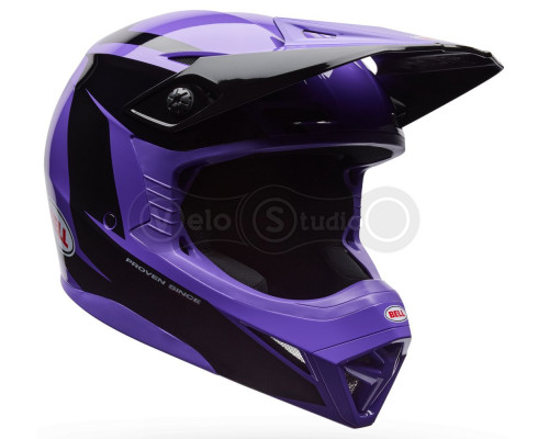 Мотошолом BELL MX-10 Mips Helmet - TALON [Purple], M