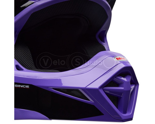 Мотошолом BELL MX-10 Mips Helmet - TALON [Purple], M