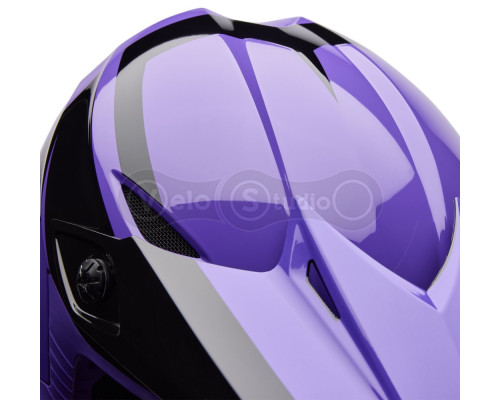 Мотошолом BELL MX-10 Mips Helmet - TALON [Purple], M