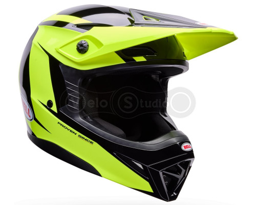 Мотошолом BELL MX-10 Mips Helmet - TALON [Yellow], M