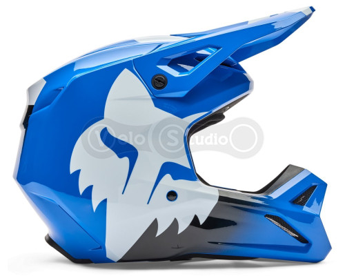 Мотошолом FOX V1 Mips Helmet - SHIELD [Blue], M