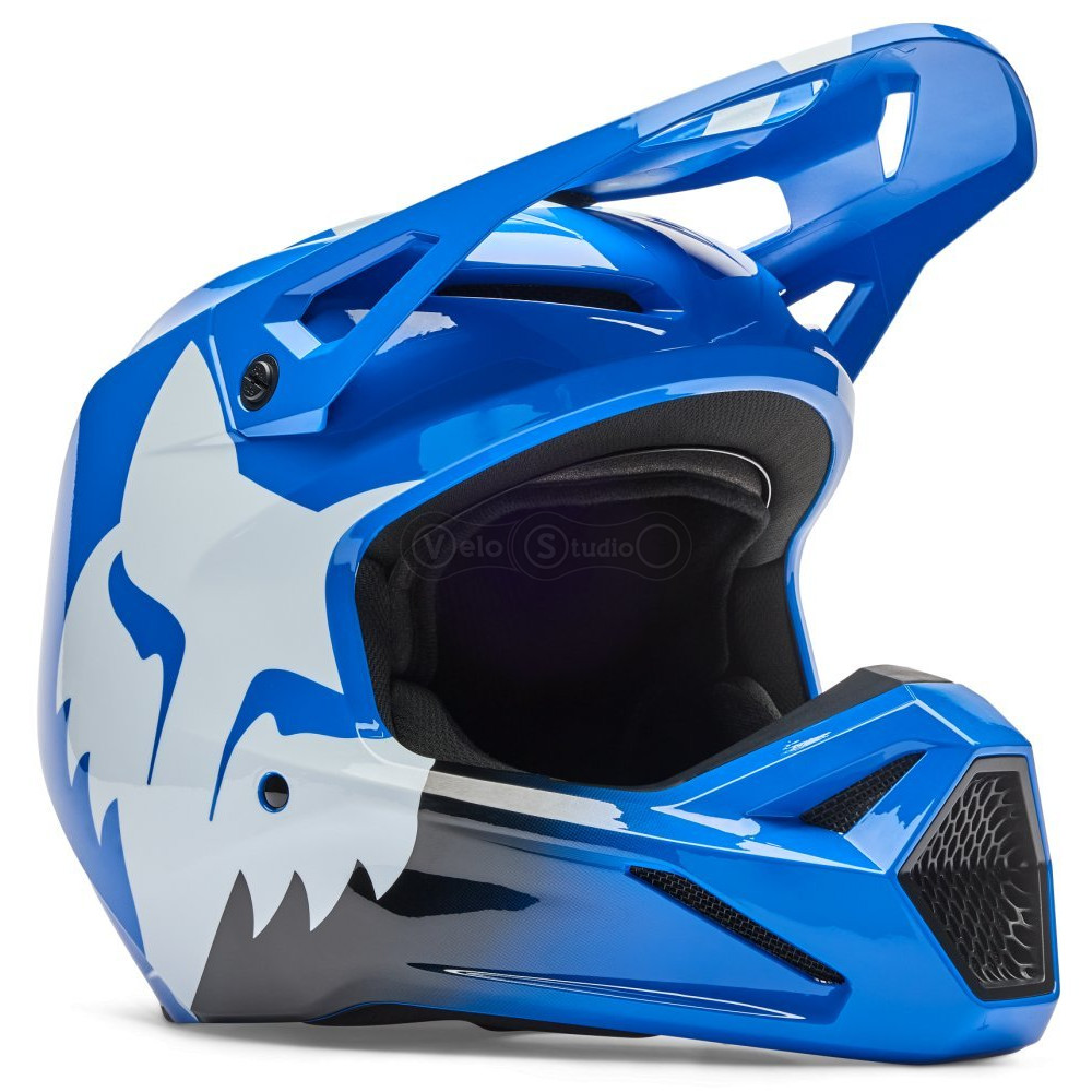 Мотошлем FOX V1 Mips Helmet - SHIELD [Blue], L