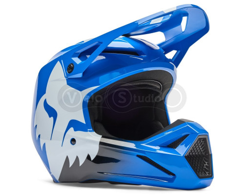 Мотошолом FOX V1 Mips Helmet - SHIELD [Blue], M