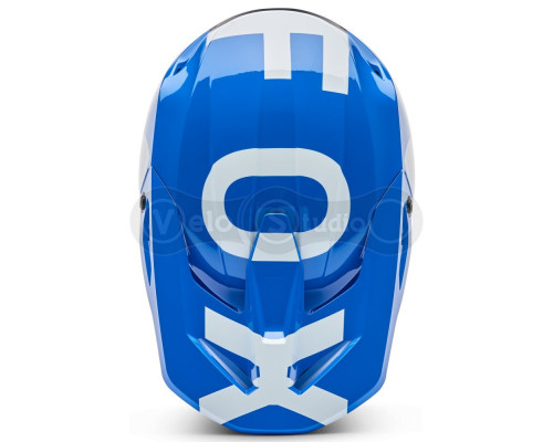 Мотошолом FOX V1 Mips Helmet - SHIELD [Blue], M