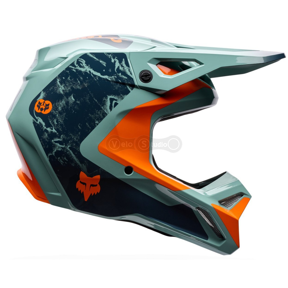 Мотошлем FOX V1 Mips Helmet - IMAGE PRINT [Arctic], M