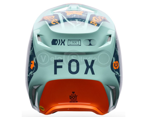 Мотошлем FOX V1 Mips Helmet - IMAGE PRINT [Arctic], L