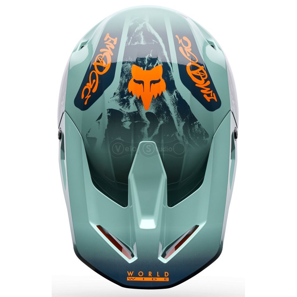 Мотошлем FOX V1 Mips Helmet - IMAGE PRINT [Arctic], M