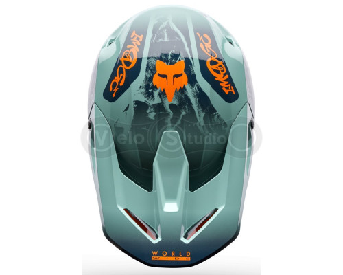Мотошлем FOX V1 Mips Helmet - IMAGE PRINT [Arctic], L