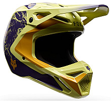 Мотошлем FOX V1 Mips Helmet - IMAGE PRINT [Yellow], S